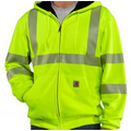 Carhartt High-Visibility Zip-Front Thermal-Lined Sweatshirt
